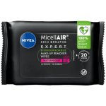 Nivea MicellAIR Expert čisticí vlhčené ubrousky 20 ks – Zboží Dáma