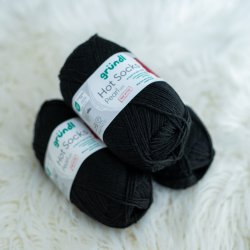 Gründl Hot Socks Pearl Barva: 10 - Schwarz