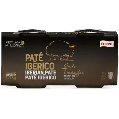 Coren Iberico játrová paštika s lanýžovou příchutí 2 x 78 g – Sleviste.cz