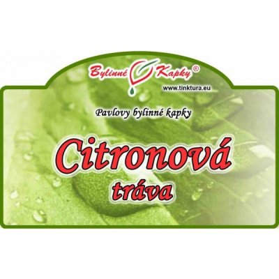 Bylinné kapky Citronová tráva tinktura 50 ml – Hledejceny.cz