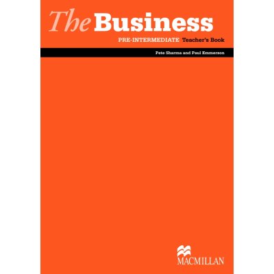 The Business Pre- Intermediate Teacher´s Book – Zbozi.Blesk.cz
