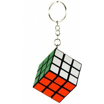 Přívěsek na klíče Rubikova kostka