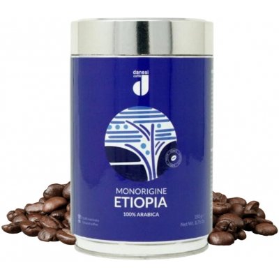 Danesi Etiopia Monorigine 100% Arabica zrnková 250 g – Hledejceny.cz