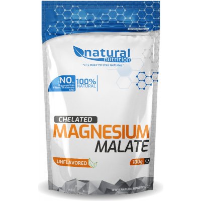 Natural Nutrition Magnesium Malát prášek 100 g – Hledejceny.cz