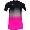 Pánské sportovní tričko Joma pánské běžecké tričko Elite VII černá/ bílá