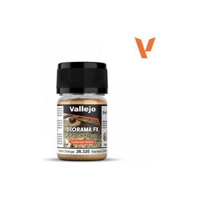 Vallejo Diorama FX 26320 Warm Orange 0,1-1 mm 35 ml – Zboží Dáma