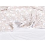 Kaarsgaren Oboustranná bambusová deka Béžová zajíc – Sleviste.cz