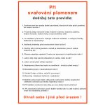Při svařování plamenem dodržuj tyto pravidla samolepící vinylová fólie A4 (297 x 210 mm) – Sleviste.cz