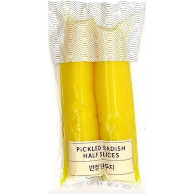 LV Zheng Nákladaná žlutá ředkev Oshinko, půlená 350 g – Zboží Dáma