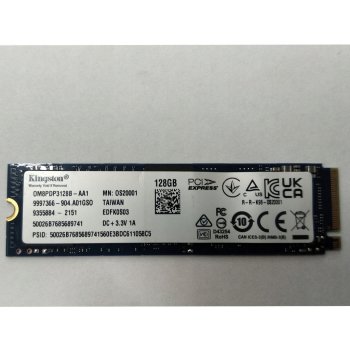 Kingston 128GB M.2, 0M8PDP3128B-AA1