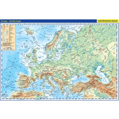 Evropa – příruční mapa – Zbozi.Blesk.cz