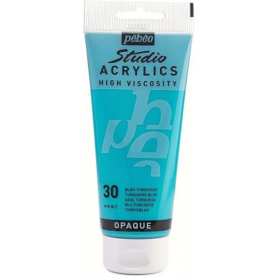 Pébéo Studio Acrylic Akrylová barva 100 ml 030 tyrkysová – Zbozi.Blesk.cz