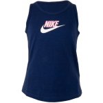 Nike Sportswear Jersey Tank Girls DA1386-492 tmavě modrá – Zboží Mobilmania