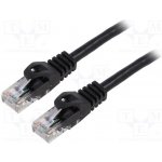 Lanberg PCU5-10CC-1500-BK Patch U/UTP Kat. 5e RJ45 vidlice z obou stran lanko CCA – Zboží Živě