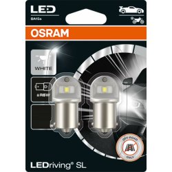 Osram LEDRiving R5W 12V BA15s 0.5W White 5007DWP-02B 2 ks
