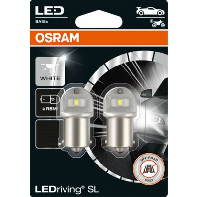 Osram LEDRiving R5W 12V BA15s 0.5W White 5007DWP-02B 2 ks – Hledejceny.cz