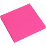 Blok lepicí NEON růžový 76 x 76 mm – Hledejceny.cz