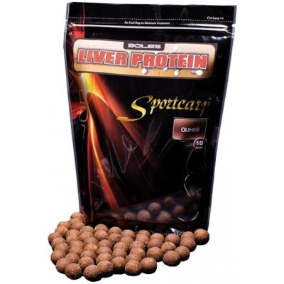 Sportcarp boilies Liver Protein Oliheň 1kg 20mm