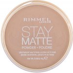 Rimmel London Stay Matte dlouhotrvající kompaktní pudr 010 Warm Honey 14 g – Zboží Dáma