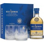 Kilchoman Machir Bay 46% 0,7 l (dárkové balení 2 sklenice) – Hledejceny.cz