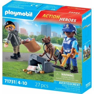 Playmobil 71731 Policejní pátrání se psem – Zboží Živě