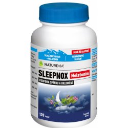 NatureVia Sleepnox Melatonin 120 kapslí