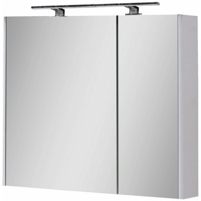 Kingsbath Eliba 80 zrcadlová skříňka do koupelny s LED osvětlením