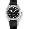 Hodinky Nivada Grenchen Super Antarctic - Black White Luminova - Rubber Tropic