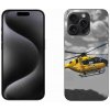 Pouzdro a kryt na mobilní telefon Apple mmCase Gelové iPhone 15 Pro Max - žlutá helikoptéra