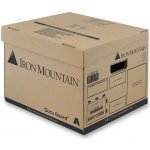 Iron Mountain DG/01A archivační krabice, 360 x 255 x 305 mm hnědá – Zboží Živě