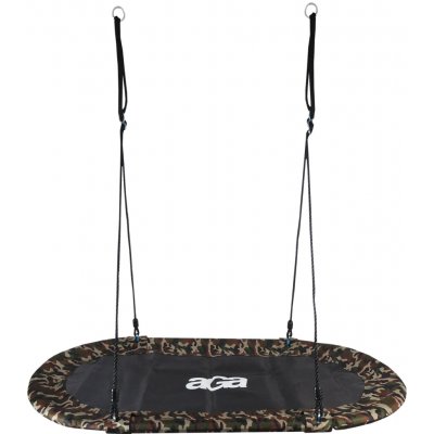 Aga Závěsný houpací ovál 150 x 79 cm Maskáčový – Hledejceny.cz