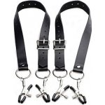 Master Series Skřipce na klitoris Master Series Spread Labia Spreader Straps with Clamps – Zbozi.Blesk.cz