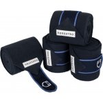 EQUESTRO Bandáže fleecové White Trim 4ks navy/light modrá – Zboží Dáma
