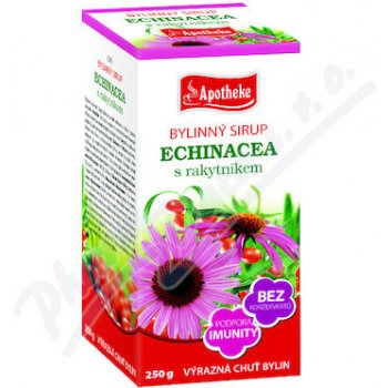 Apotheke Bylinný sirup Echinacea 250 g