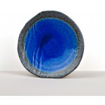 MIJ Kulatý talíř s nepravidelným okrajem COBALT BLUE 27cm – Zboží Mobilmania