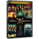 Piráti z Karibiku 1-5 kolekce DVD