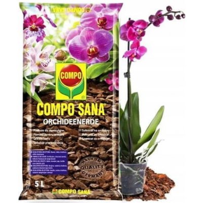 COMPO Zemní substrát pro orchideje a orchidejovité 5 l – Zboží Mobilmania