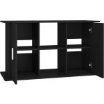 Vidaxl stojan kompozitní dřevo černý 101 x 41 x 58 cm – Zboží Dáma