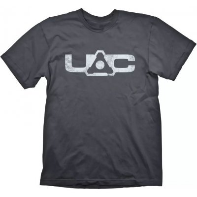 DOOM Eternal Logo UAC Grey pánské tričko 1052300