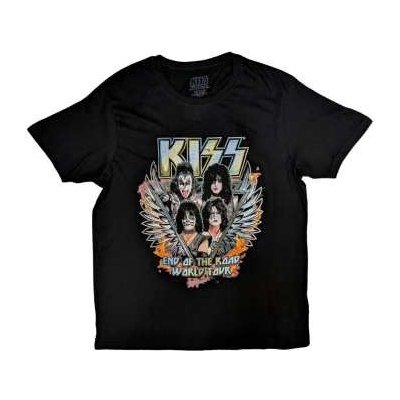 Kiss T-shirt: End Of The Road Wings back Print