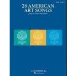 28 American Art Songs Low Voice And Piano noty na zpěv hluboký hlas klavír – Hledejceny.cz