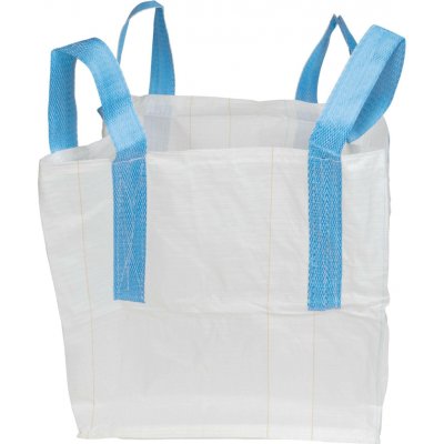 Strend Pro Big Bag vak 800 kg 70×70×70 cm žok na suť, objem 343 L, modré popruhy – Sleviste.cz