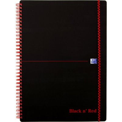 Oxford Zápisník Black n´ Red Movebook linkovaný černá A4 70 listů – Zbozi.Blesk.cz