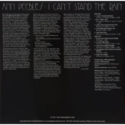 Peebles Ann - I Can't Stand The Rain LP