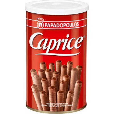 Papadopoulos Caprice plněné trubičky Classic 250 g – Hledejceny.cz