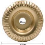 Rašple na úhlovou brusku tvarující průměr 100 mm na dřevo – Zboží Dáma