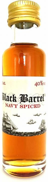 A.H. Riise Black Barrel 40% 0,02 l (holá láhev)