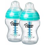 Tommee Tippee 2ks kojenecká láhev C2N anti colic tyrkysová 260 ml – Zboží Mobilmania