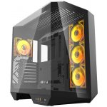 Darkflash DY470 + 4 fans black – Zboží Živě