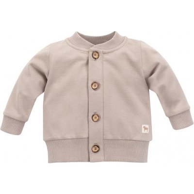 Pinokio mikina s knoflíčky Wooden Pony Beige – Sleviste.cz